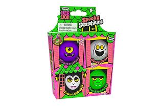 Schylling NeeDoh Strašidelný dům se 4 mačkacími míčky