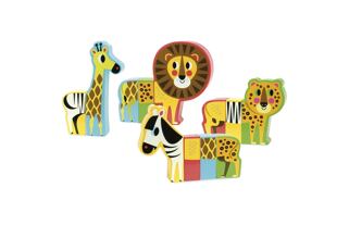 Vilac Holzpuzzle Happy Safari