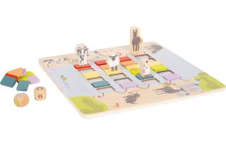 Kleiner Fuß Puzzle Spiel 4 Freunde