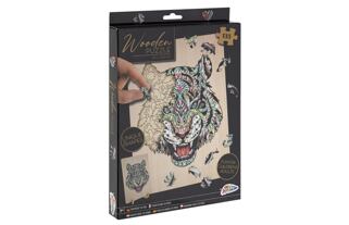 Dřevěné puzzle Tygr 135 dílků