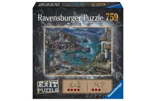 Exit Puzzle: Leuchtturm am Hafen 759 Teile