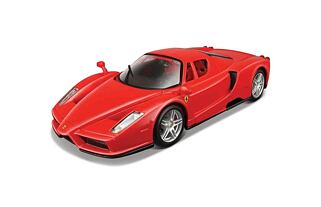 M. Ferrari Fließband, Enzo Ferrari, ROT, Fensterbox, 1:24