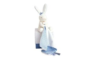 Doudou Geschenkset - Seemannskaninchen mit Fliegenpilz 10 cm