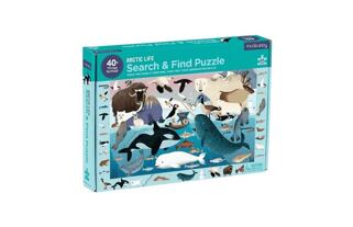 Mudpuppy Puzzle Falten und Suchen Leben in der Arktis 64 Teile