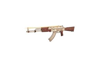 RoboTime 3D Holzpuzzle mechanisch Sturmgewehr AK-47