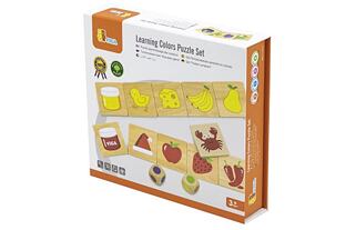 Viga Holzpuzzle - Farben