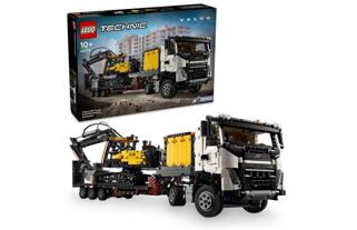 Lego 42175  Nákladní auto Volvo FMX a elektrický bagr Volvo EC230