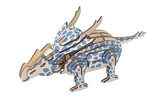Woodcraft Dřevěné 3D puzzle Achelousaurus