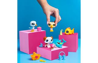 Littlest Pet Shop 5 figurek Pláž