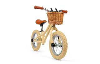 Bigjigs Toys Balanční odrážedlo krémové