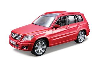 Bburago - Auta HOBBY, Mercedes-Benz GLK-Class, červená, 1:32