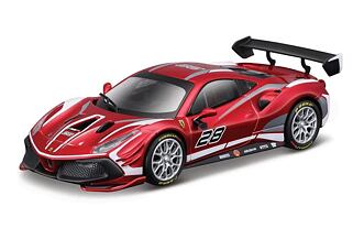 Bburago - RACING, Ferrari 488 CHALLENGE EVO 2020 v dekorativním boxu, 1:43