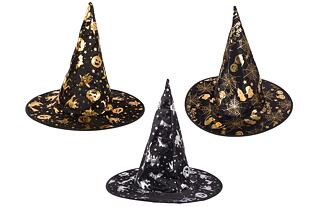 Halloween čarodějnický klobouk