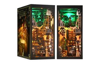 2Kids Toys 3D skládačka Zarážka na knihy Miniatura domečku Dům čarodějnice