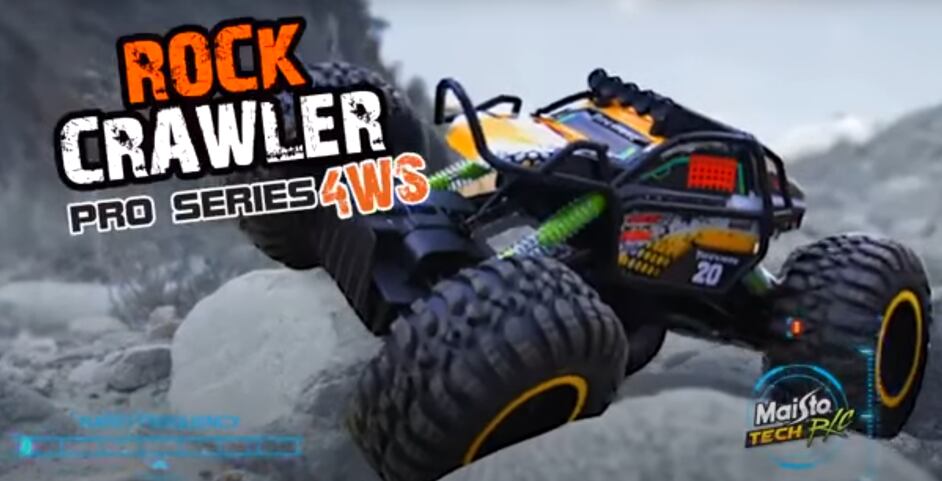 Tip na vánoční dárek pro malé i velké dobrodruhy: Maisto R/C Rock Crawler Pro Series 4WS