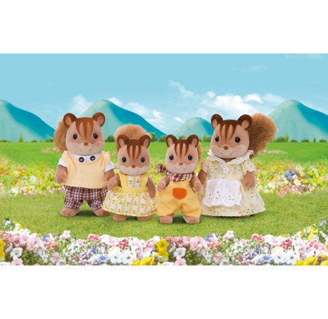 Sylvanian Families - Familie Braunes Eichhörnchen
