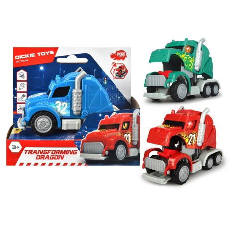 Transformující tahač Drak 12,5 cm, 3 druhy