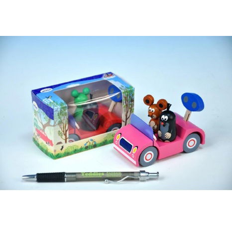 Detoa Krtek na výletě dřevo 2 barvy