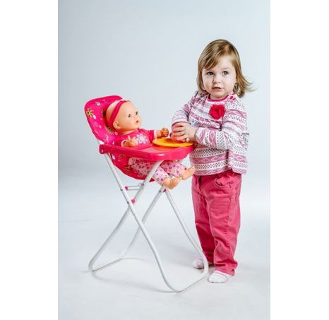 Židlička pro panenky 33x26x60cm
