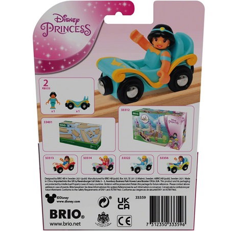 Brio 33359 Disney Princess Jasmína a vagónek