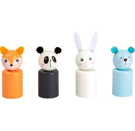 Small Foot Člověče nezlob se v pastelových barvách