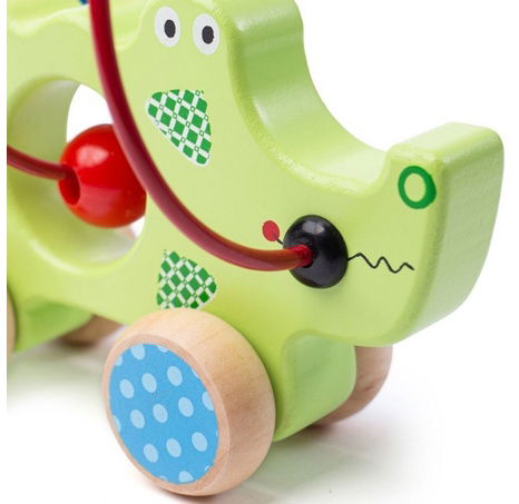 Bigjigs Baby Motorický labyrint krokodýl