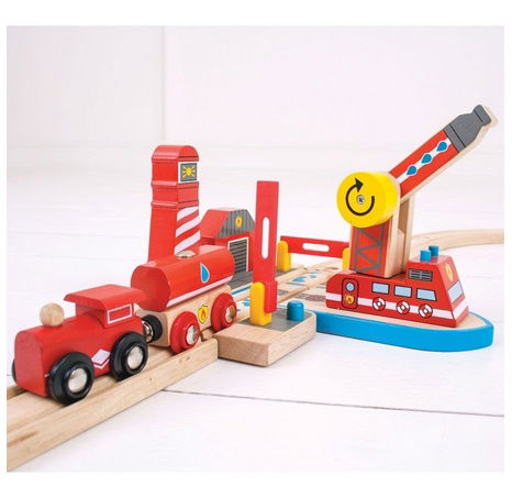 Bigjigs Rail Hasiči mořští záchranáři