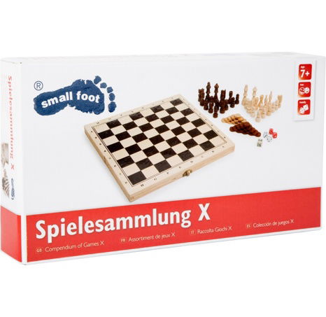 Small Foot Tradiční hry v dřevěné krabičce