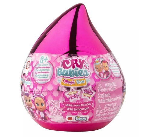 TM Toys CRY BABIES MAGIC TEARS Magické slzy růžová edice