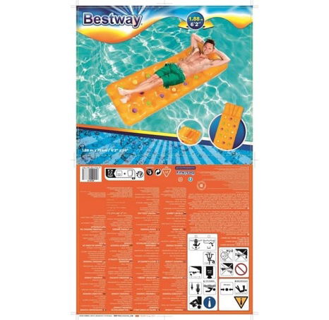 Nafukovací matrace Bestway Fashion 188 x 71 cm