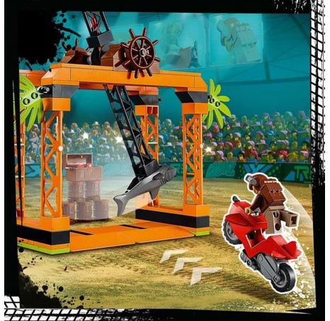 LEGO® City 60342  Žraločí kaskadérská výzva