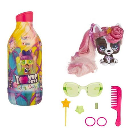 TM Toys VIP Pets COLOR BOOST, pejsek s doplňky, série 3