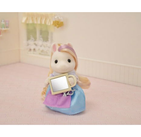 Sylvanian Families - Poník s vlasy v kadeřnictví