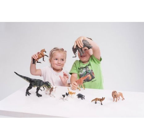 Pštros dvouprstý zooted plast 11cm v sáčku