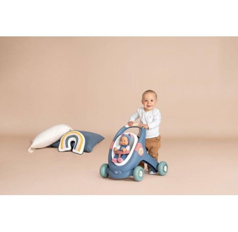 Little Smoby: Chodítko 3 v 1 s panenkou