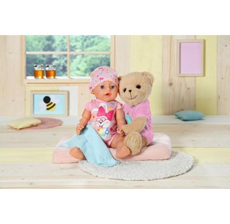 Medvídek BABY Born, růžové oblečení