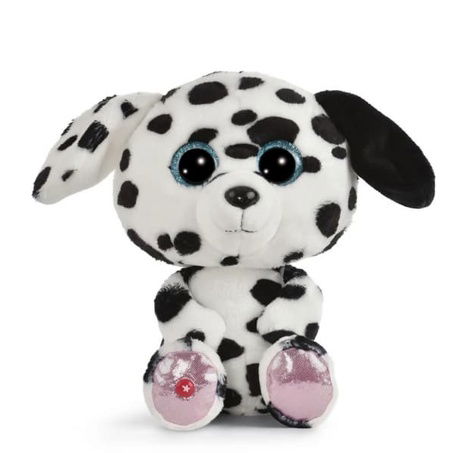 NICI Glubschis Plüsch Dalmatiner Dottino 25cm, GRÜN