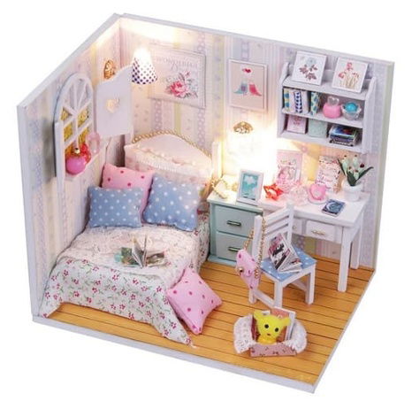 Dvěděti miniatura domečku Adabellin pokoj