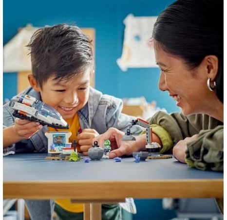 LEGO® City (60429) Vesmírná loď a objev asteroidu