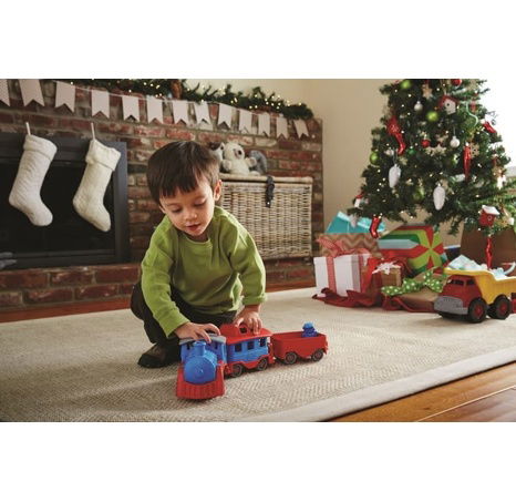 Green Toys Vlak modrý