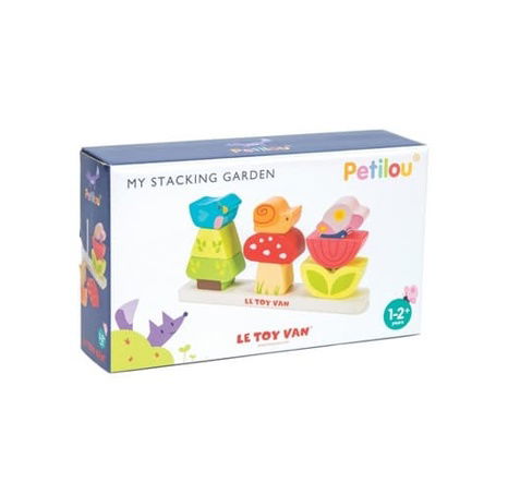 Le Toy Van Petilou skládací kostky veselá zahrádka