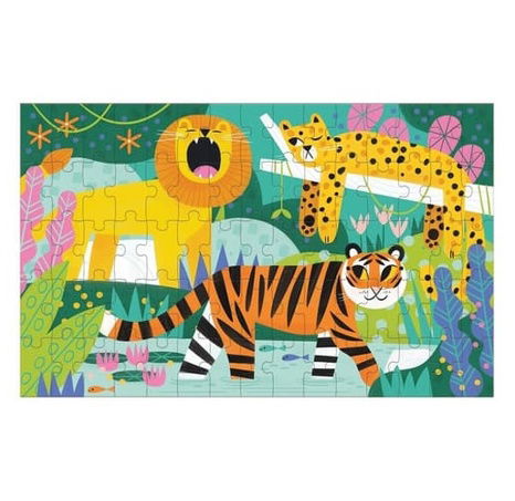 Mudpuppy Puzzle Lentikulární Kočky malé a velké 75 dílků