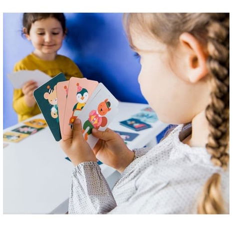 Petit Collage Karty v dóze hloupá opička