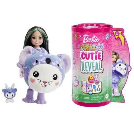 Barbie CUTIE REVEAL CHELSEA IN A COSTUME - BABY IN EINEM FIAL KOALY COSTUME
