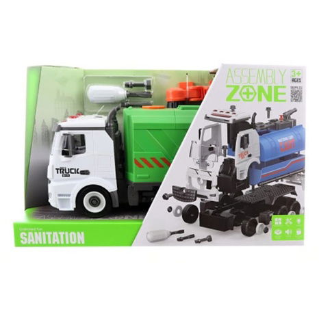 Popelářské šroubovací auto na baterie setrvačník