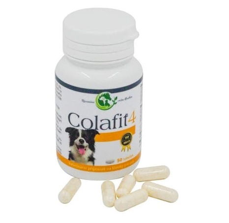 Colafit 4 černá a bílá srst, 50 tob