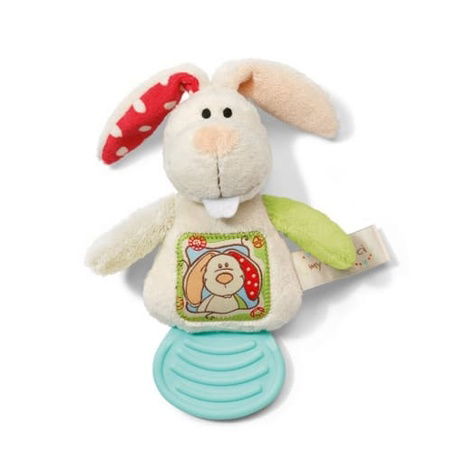 NICI MFN Beißring Plüsch Hase