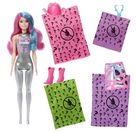 Barbie COLOR REVEAL disco hvězda
