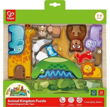 Puzzle - Zvířecí králoství