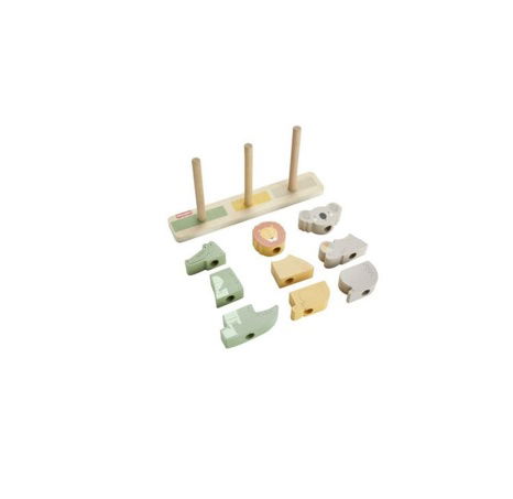 Dřevěná skládačka zvířátka